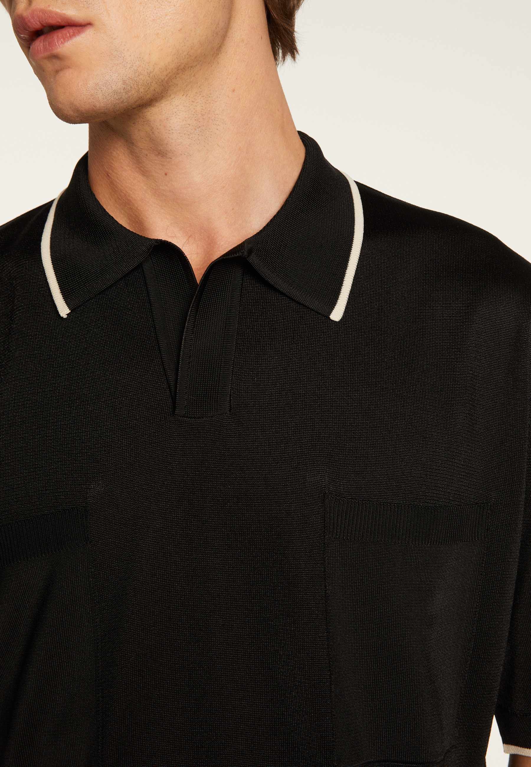 Polo in light thread - Milo