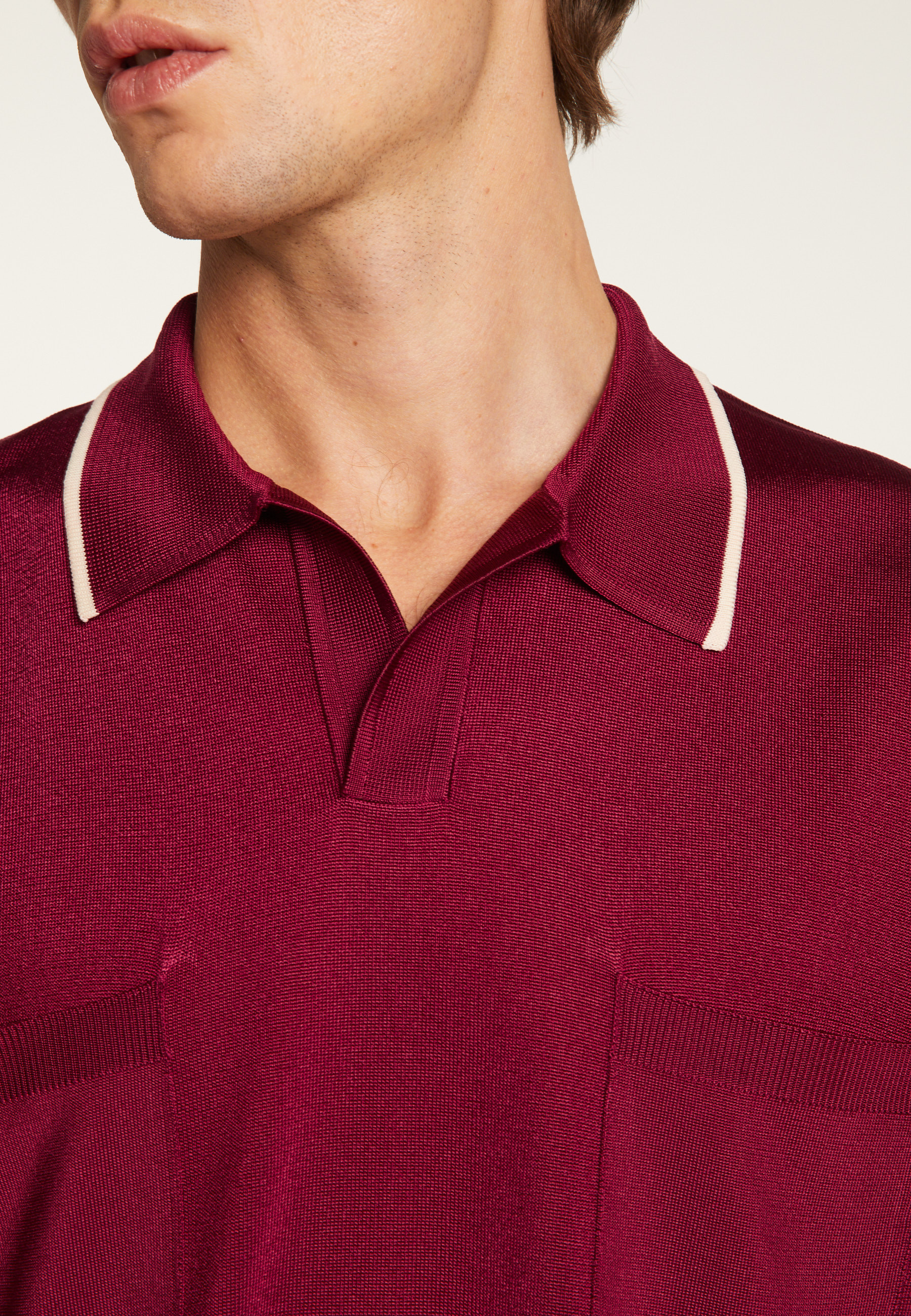 Polo in light thread - Milo