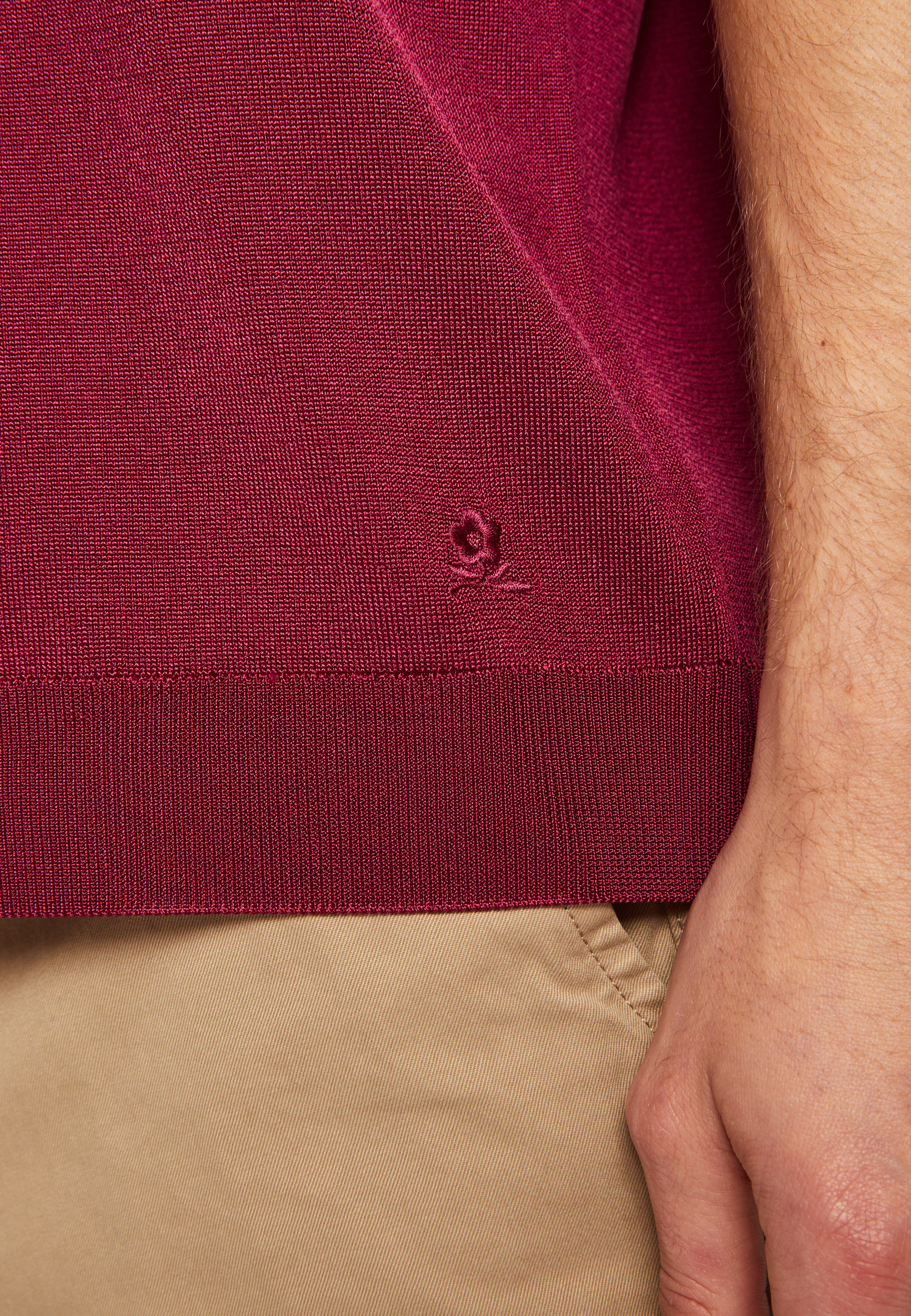 Polo in light thread - Milo