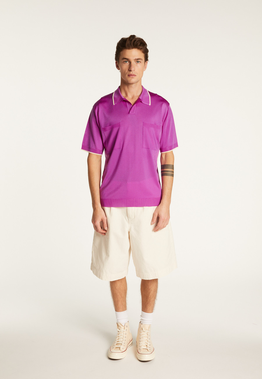 Camisa polo de fio leve - Milo