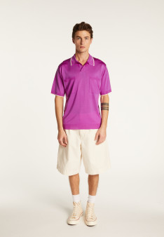 Polo in light thread - Milo