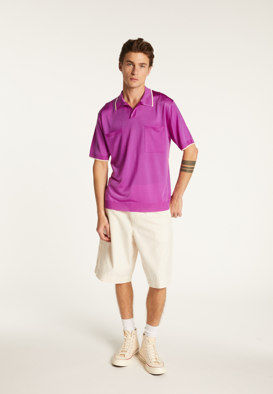 Camisa polo de fio leve - Milo