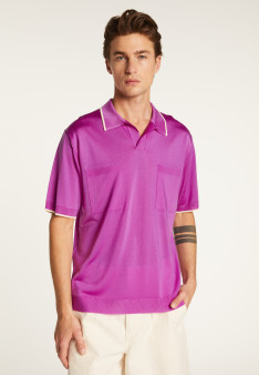 Polo in light thread - Milo