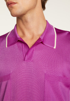 Polo in light thread - Milo