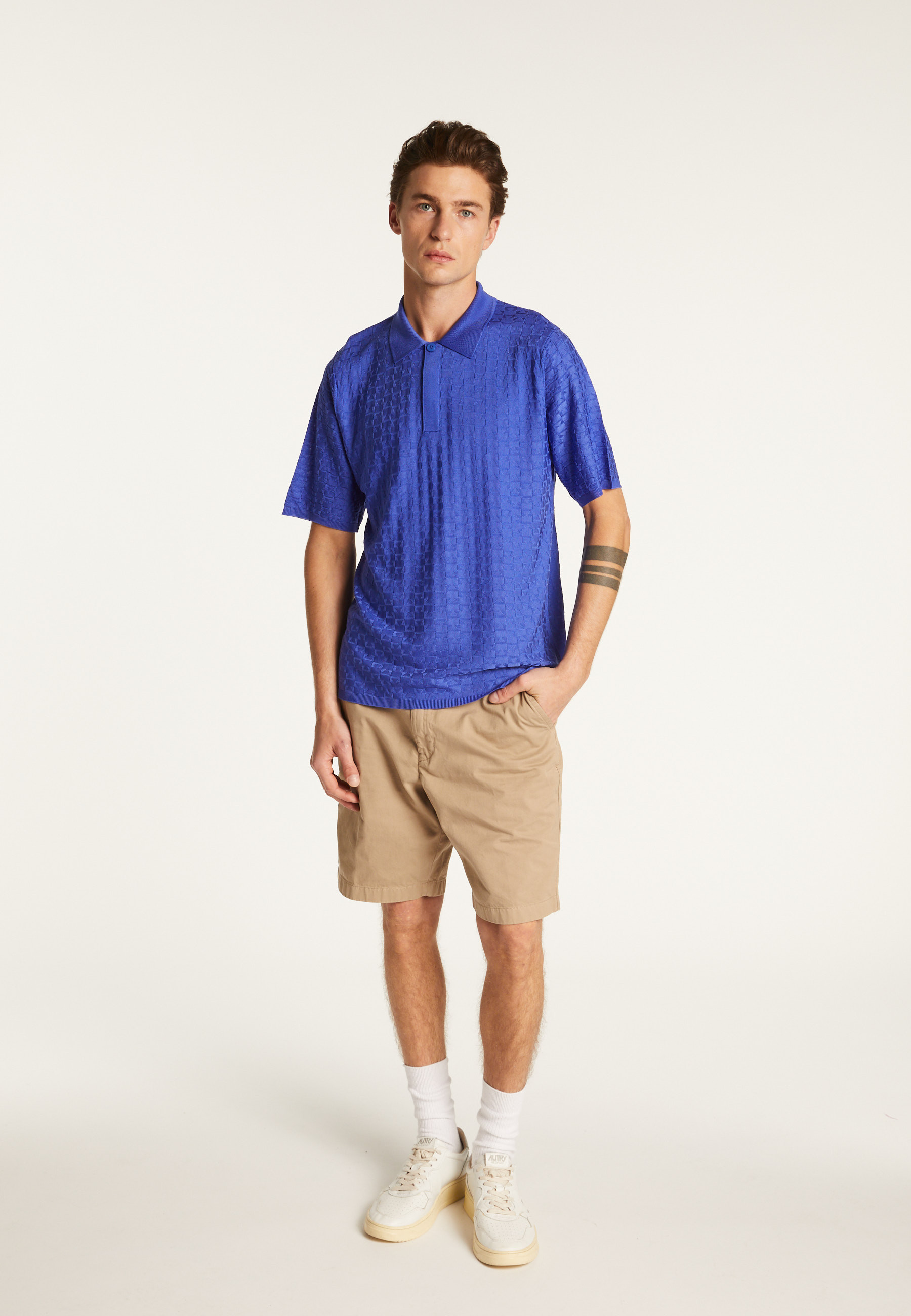 Polo en Fil Lumière - Matt