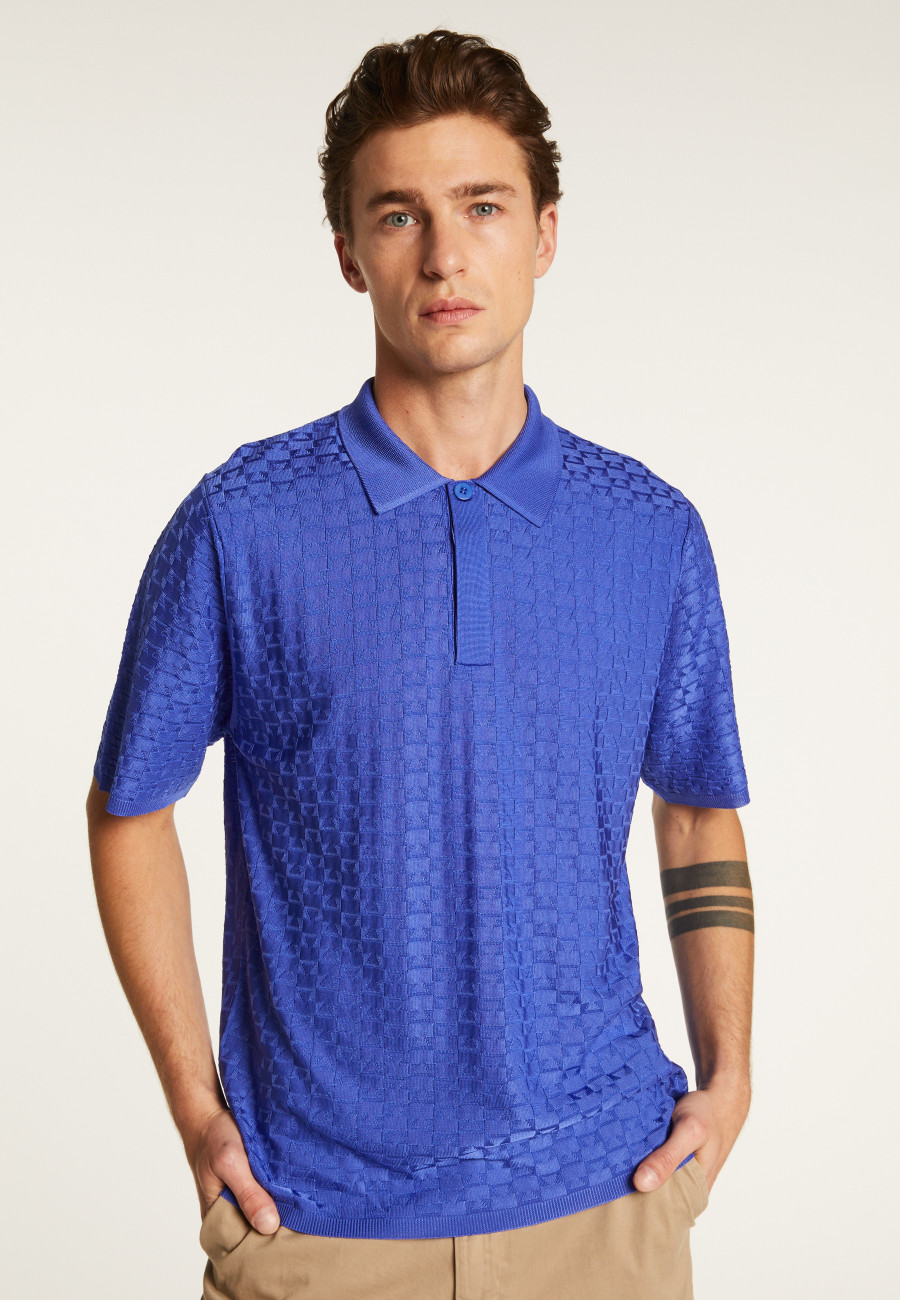 Polo in light thread - Matt