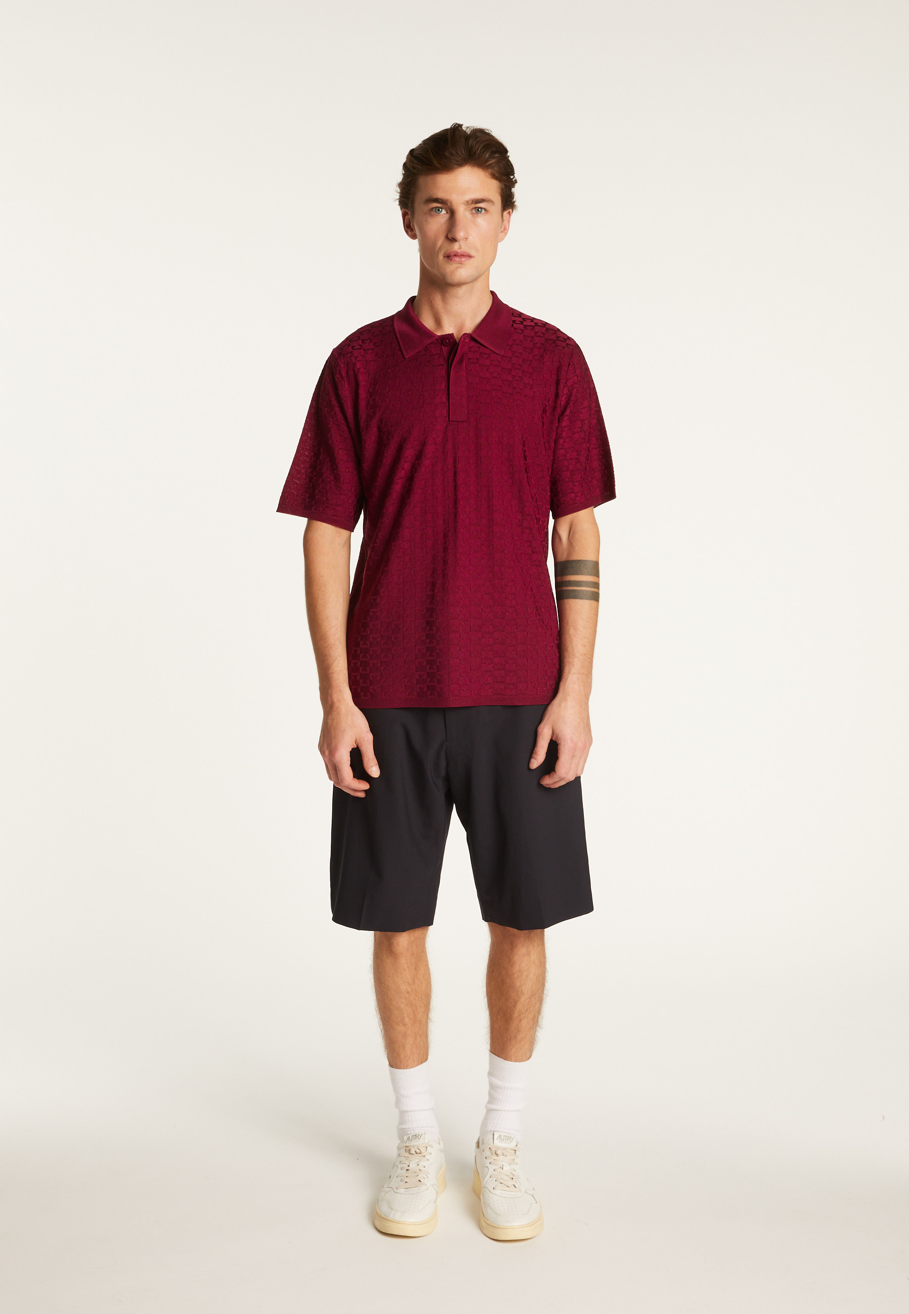 Polo in Fil Lumière - Matt