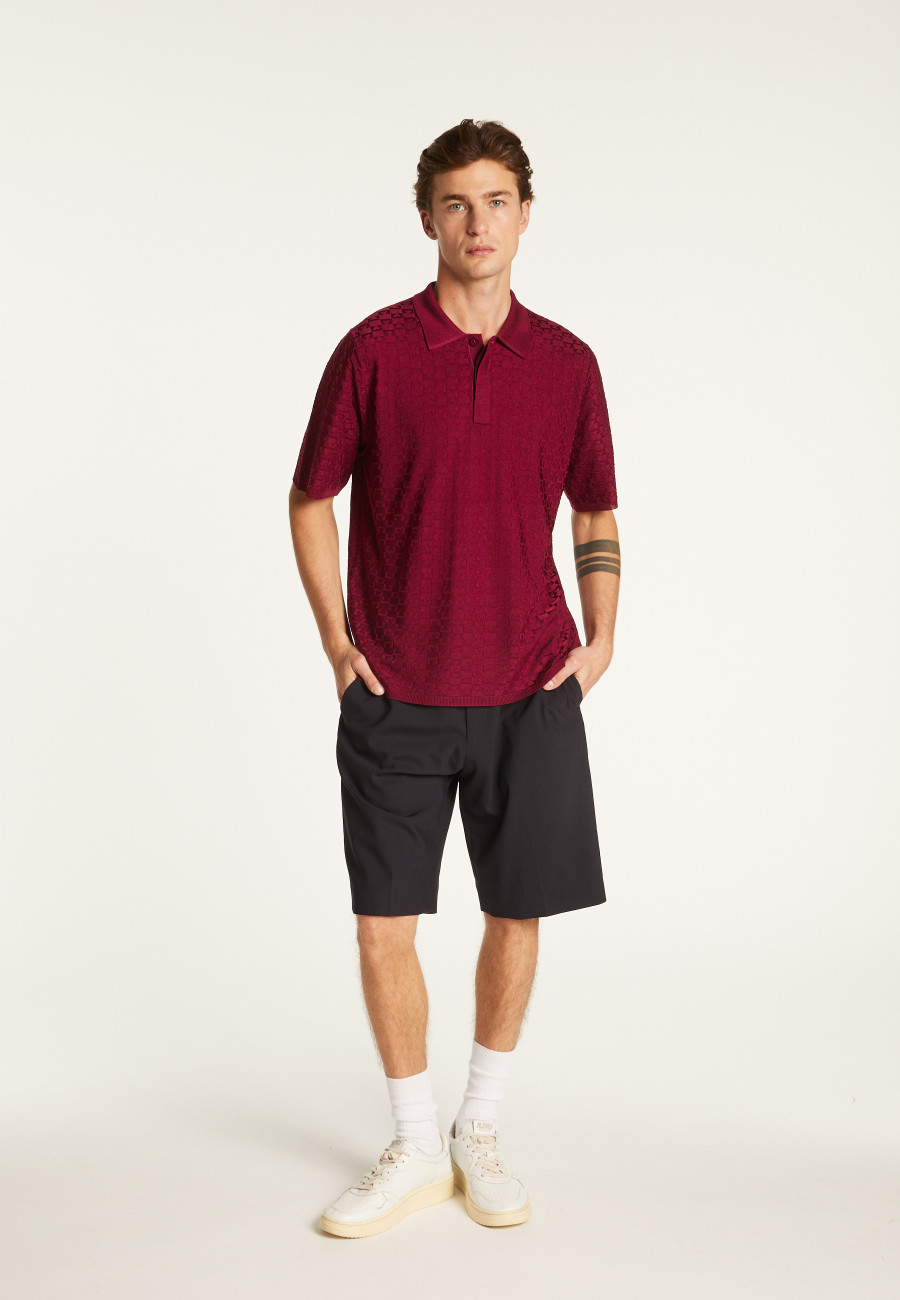 Polo in light thread - Matt