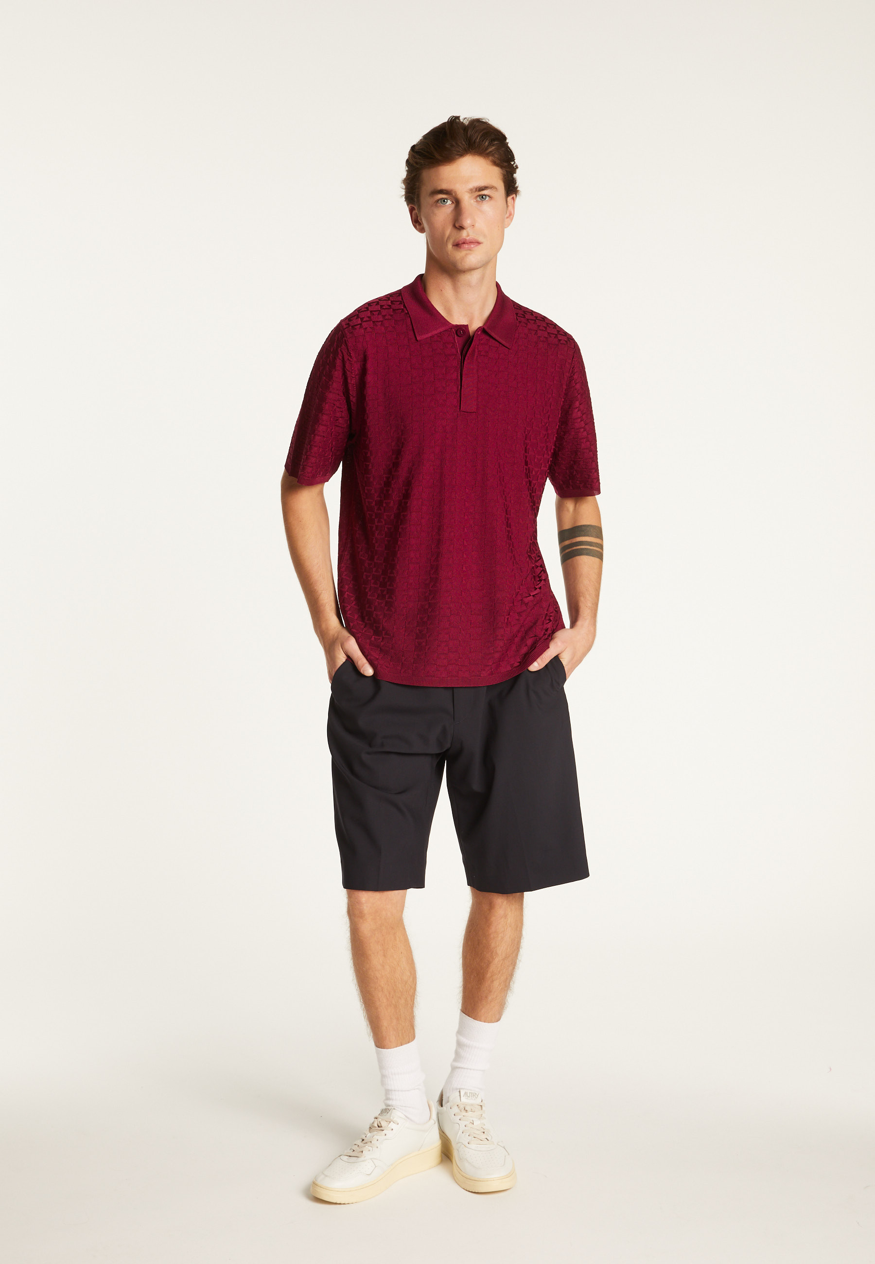 Polo in Fil Lumière - Matt