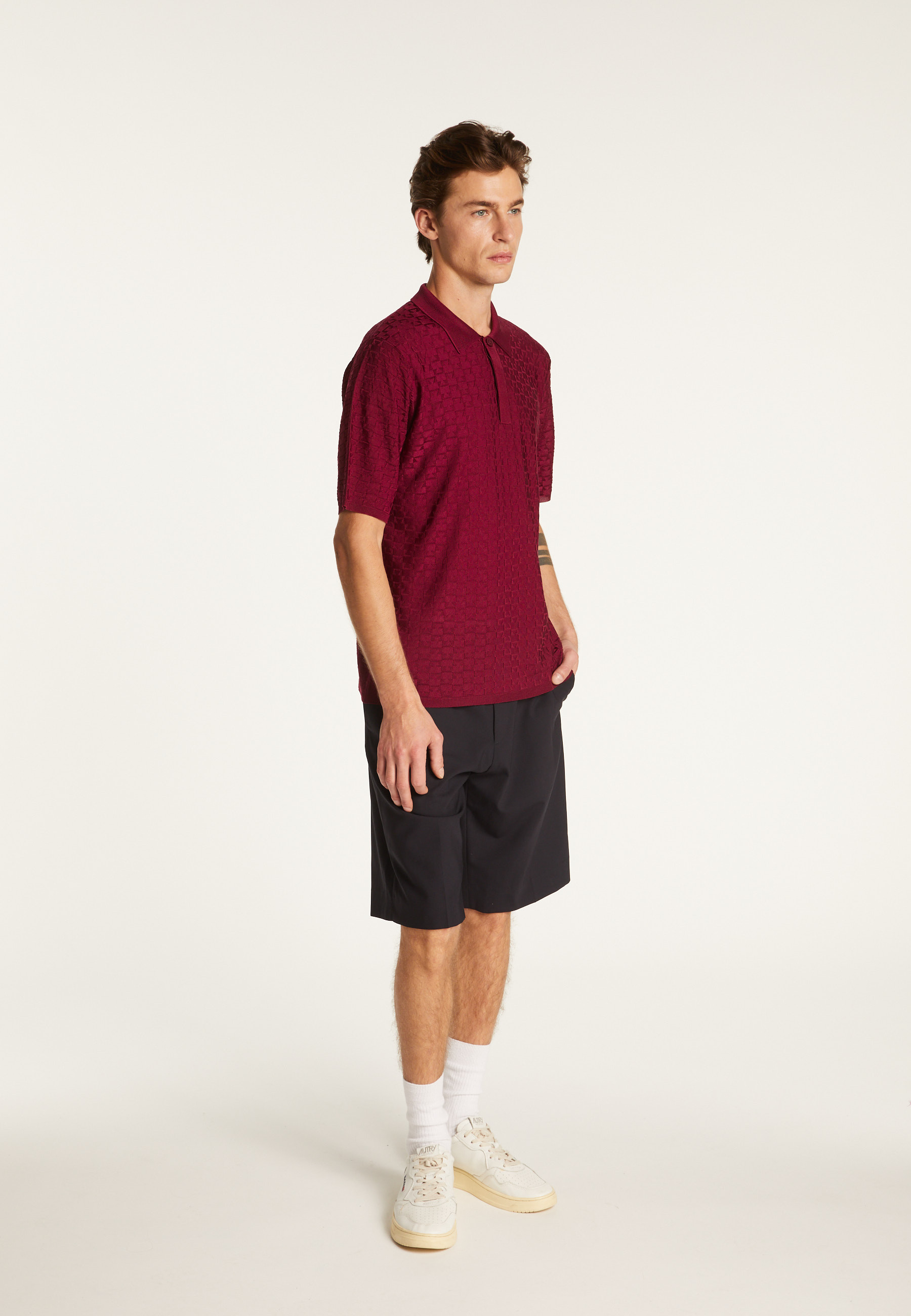 Polo in Fil Lumière - Matt