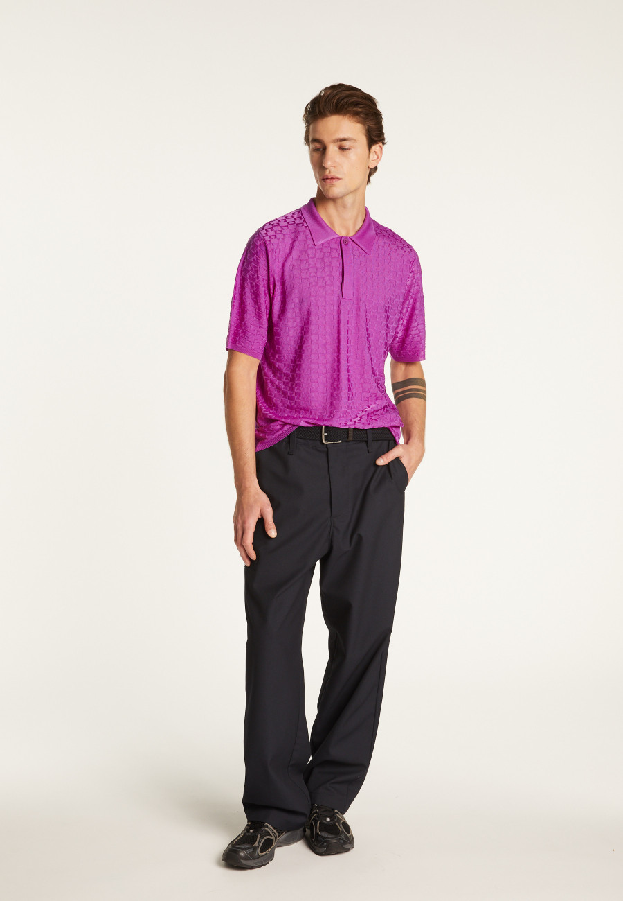 Polo in light thread - Matt