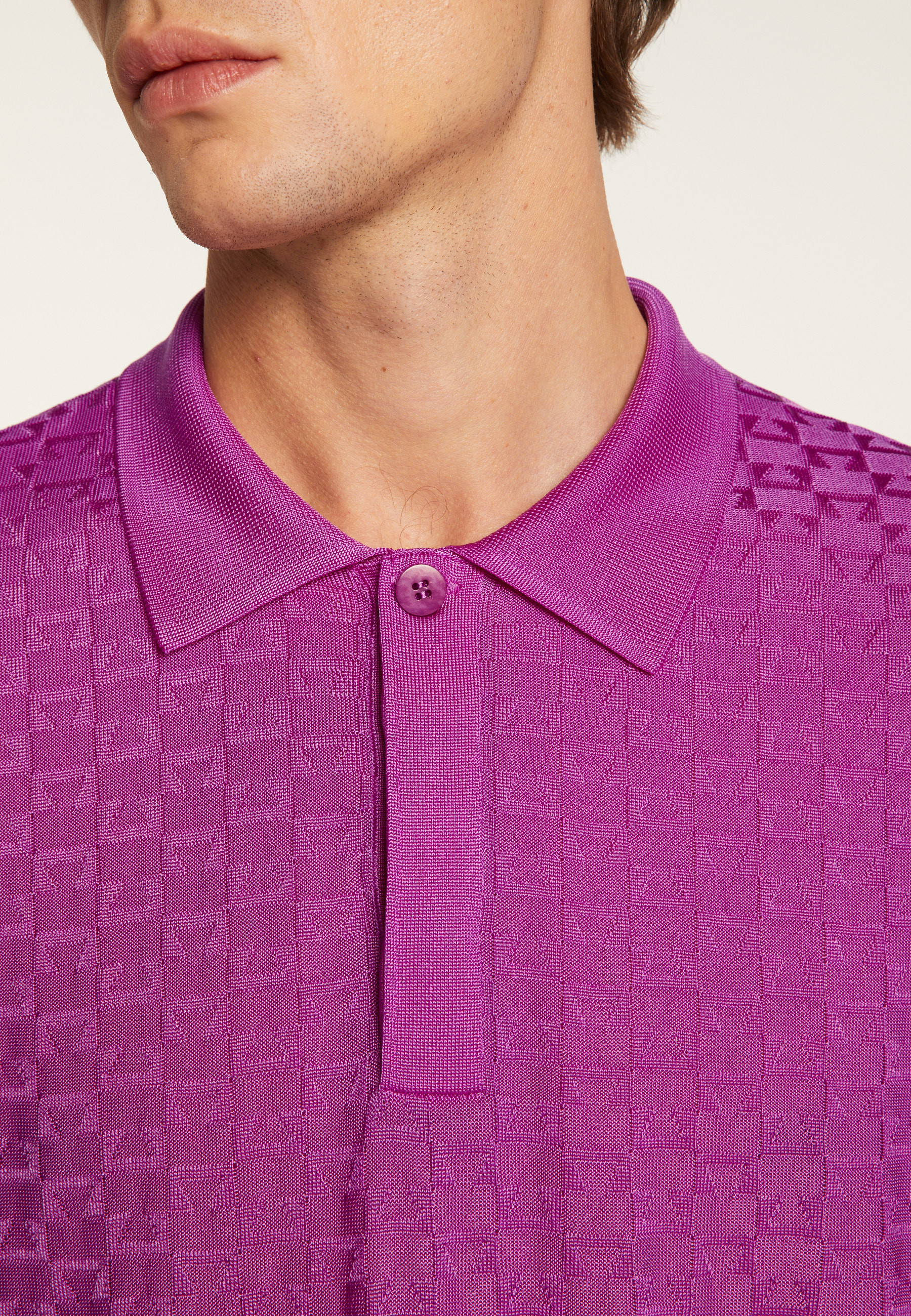 Polo in Fil Lumière - Matt