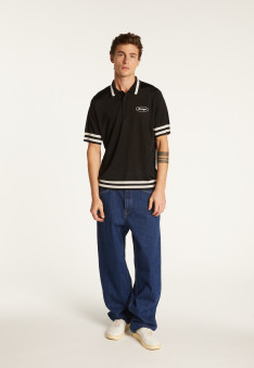 Polo shirt in light thread and stripes - Montmartre