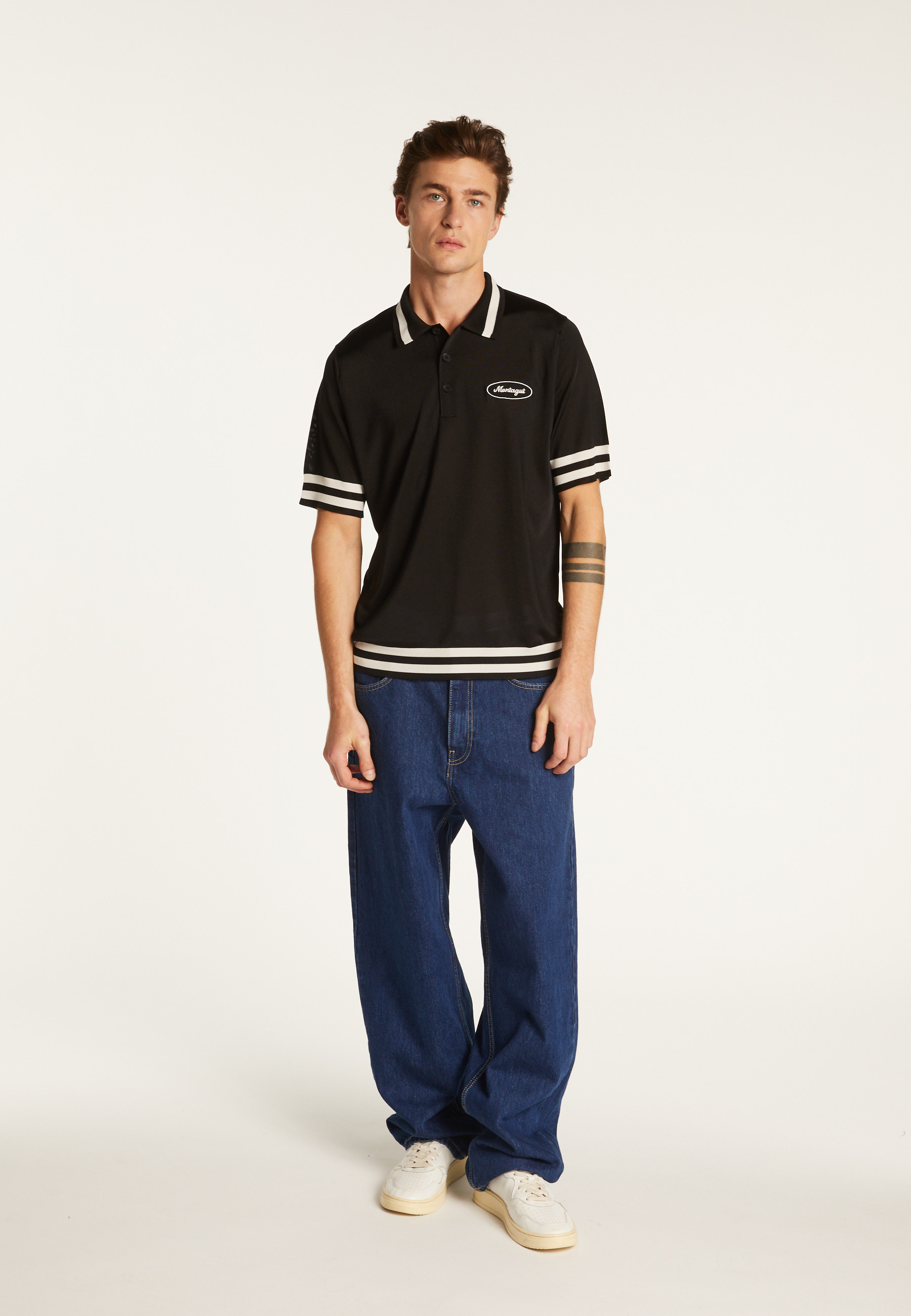 Polo en fil lumière et rayures - Montmartre