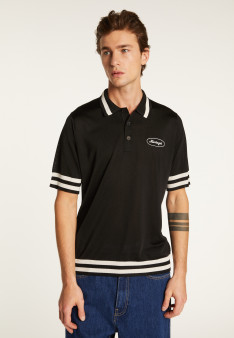 Polo shirt in light thread and stripes - Montmartre