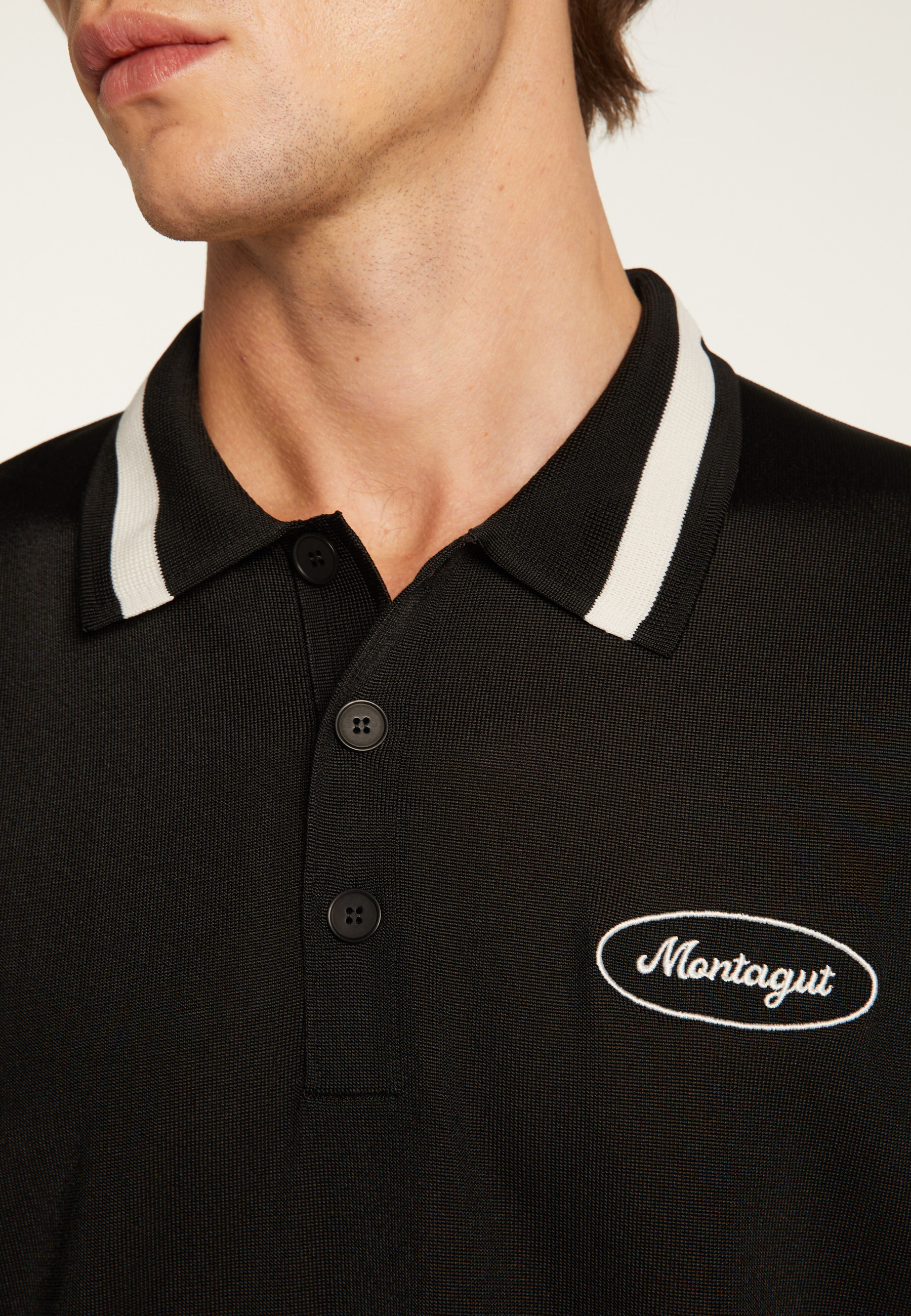 Polo shirt in light thread and stripes - Montmartre