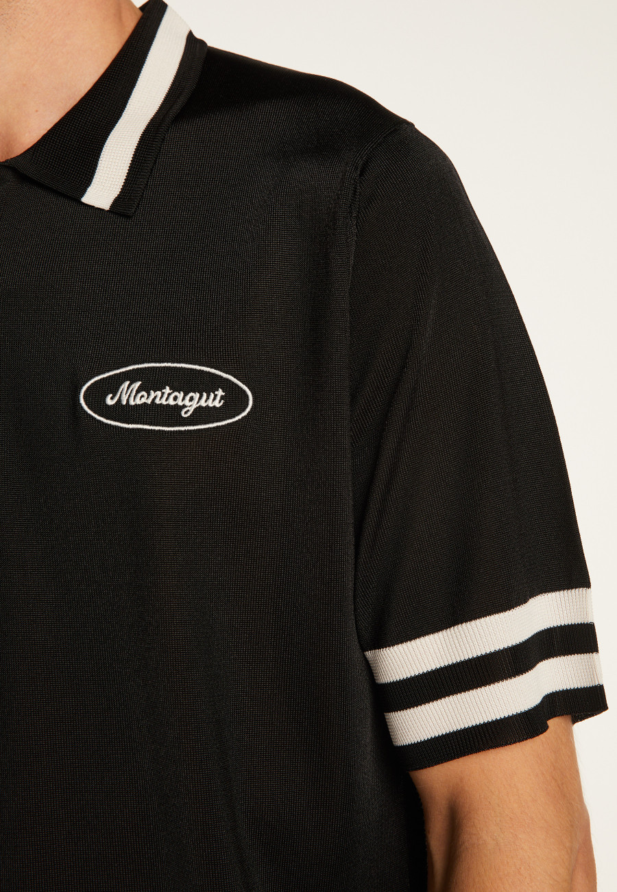 Camisa polo em fio claro e listras - Montmartre