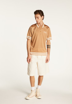 Polo shirt in light thread and stripes - Montmartre