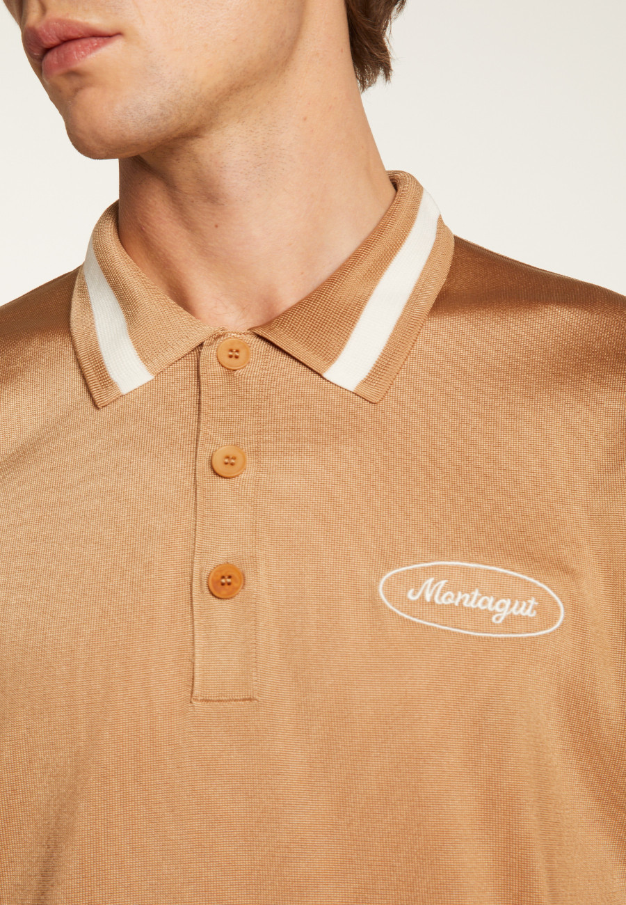 Camisa polo em fio claro e listras - Montmartre