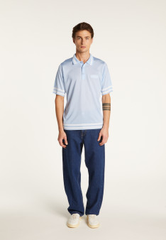 Polo shirt in light thread and stripes - Montmartre