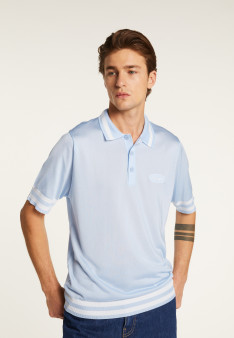 Polo shirt in light thread and stripes - Montmartre