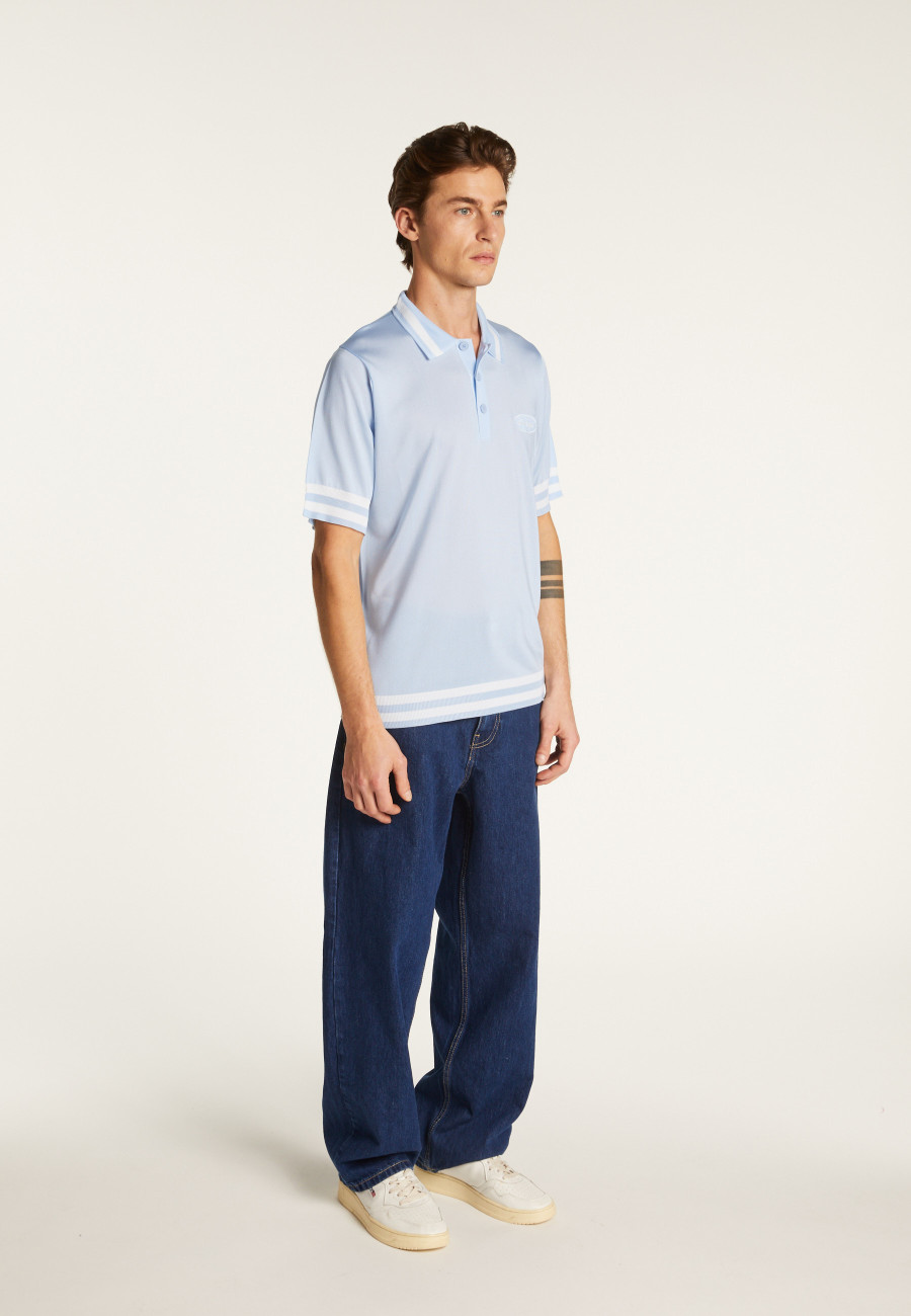 Polo shirt in light thread and stripes - Montmartre