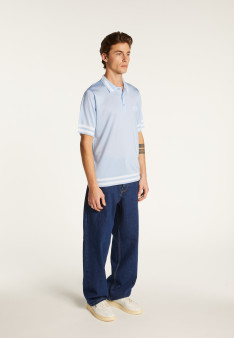 Polo shirt in light thread and stripes - Montmartre