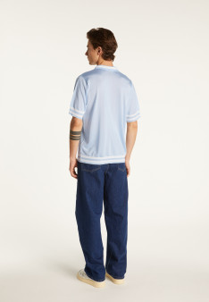 Polo shirt in light thread and stripes - Montmartre