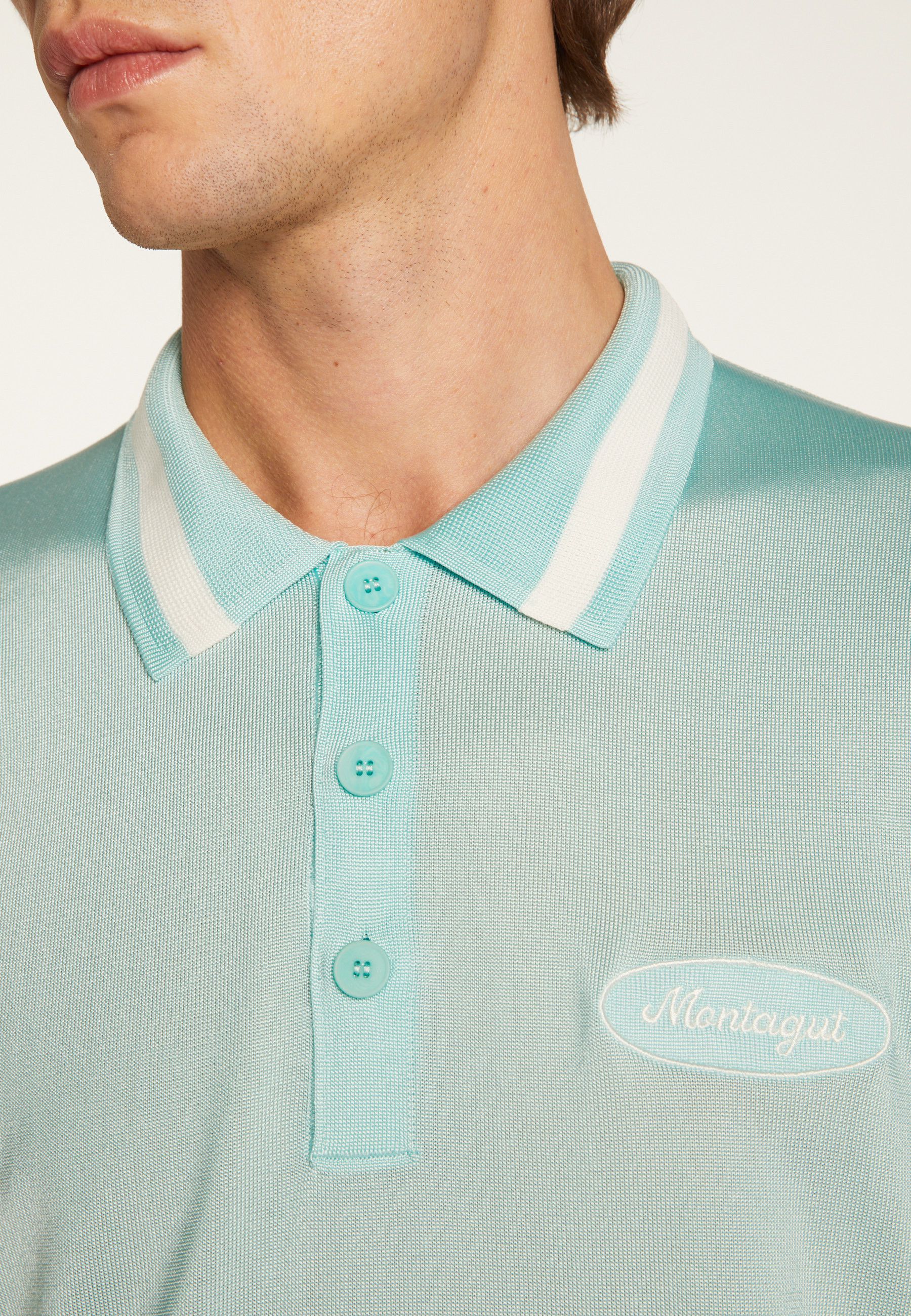 Polo shirt in light thread and stripes - Montmartre