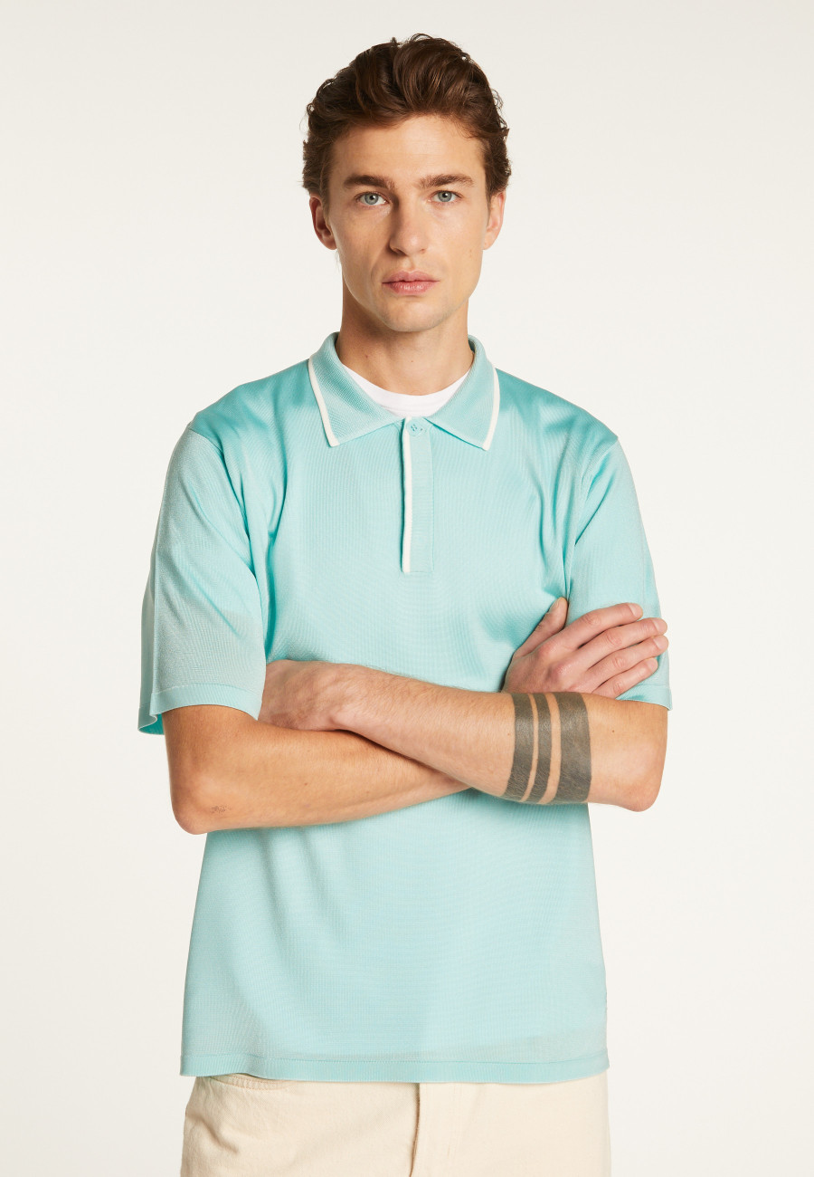 Polo in light thread - Malcom