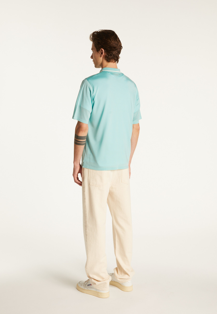 Camisa polo de fio leve - Malcom