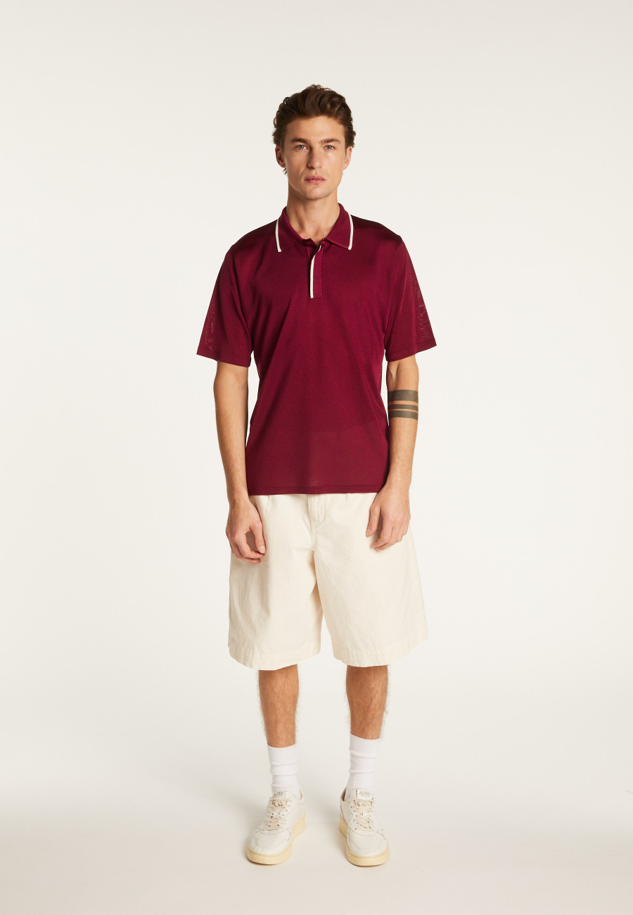 Camisa polo de fio leve - Malcom