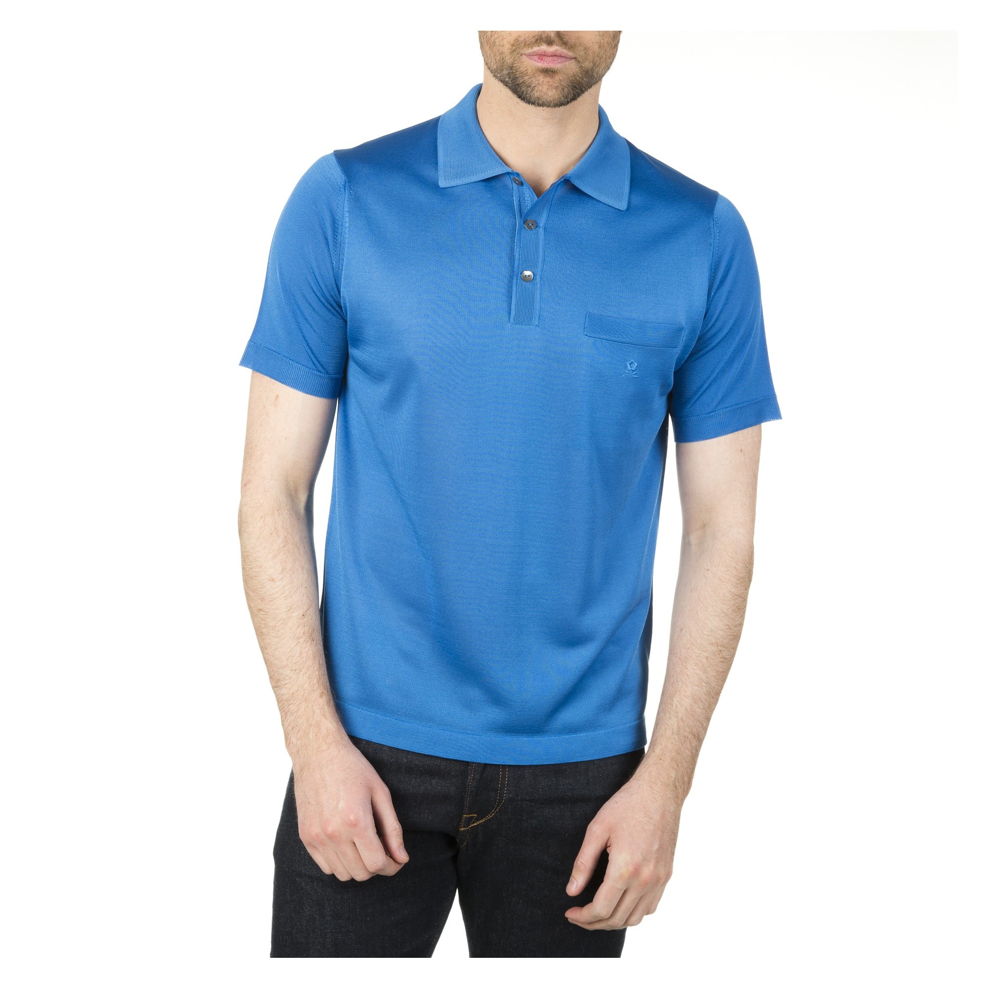 Polo shirt made of Fil lumière Vadim