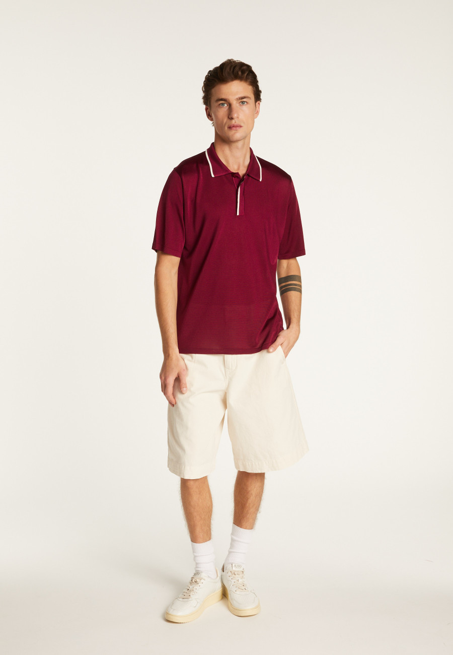 Camisa polo de fio leve - Malcom