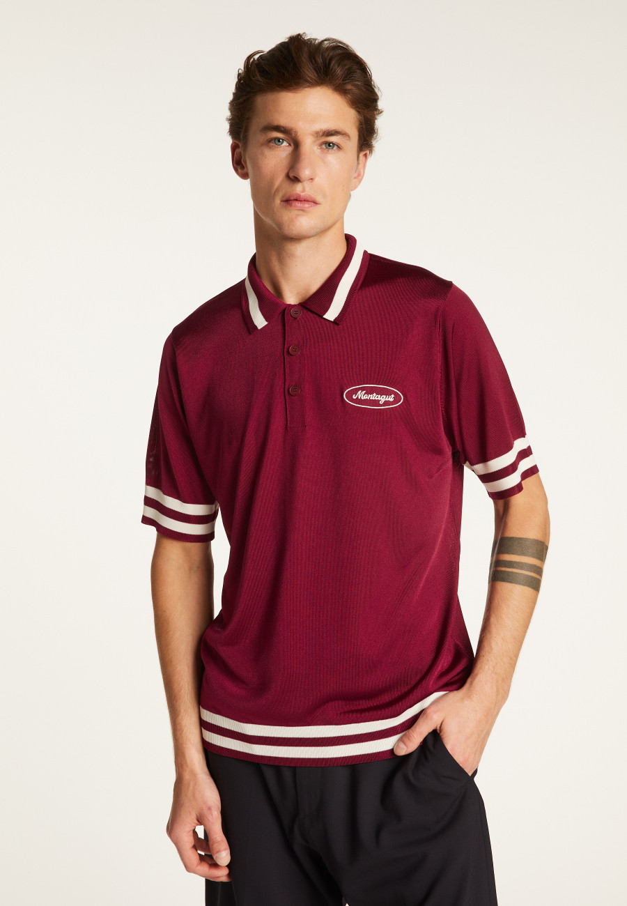 Polo shirt in light thread and stripes - Montmartre