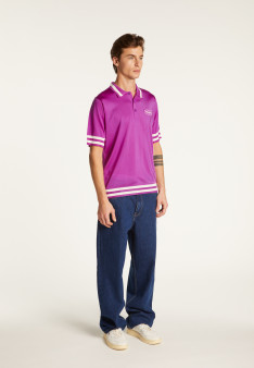 Polo shirt in light thread and stripes - Montmartre
