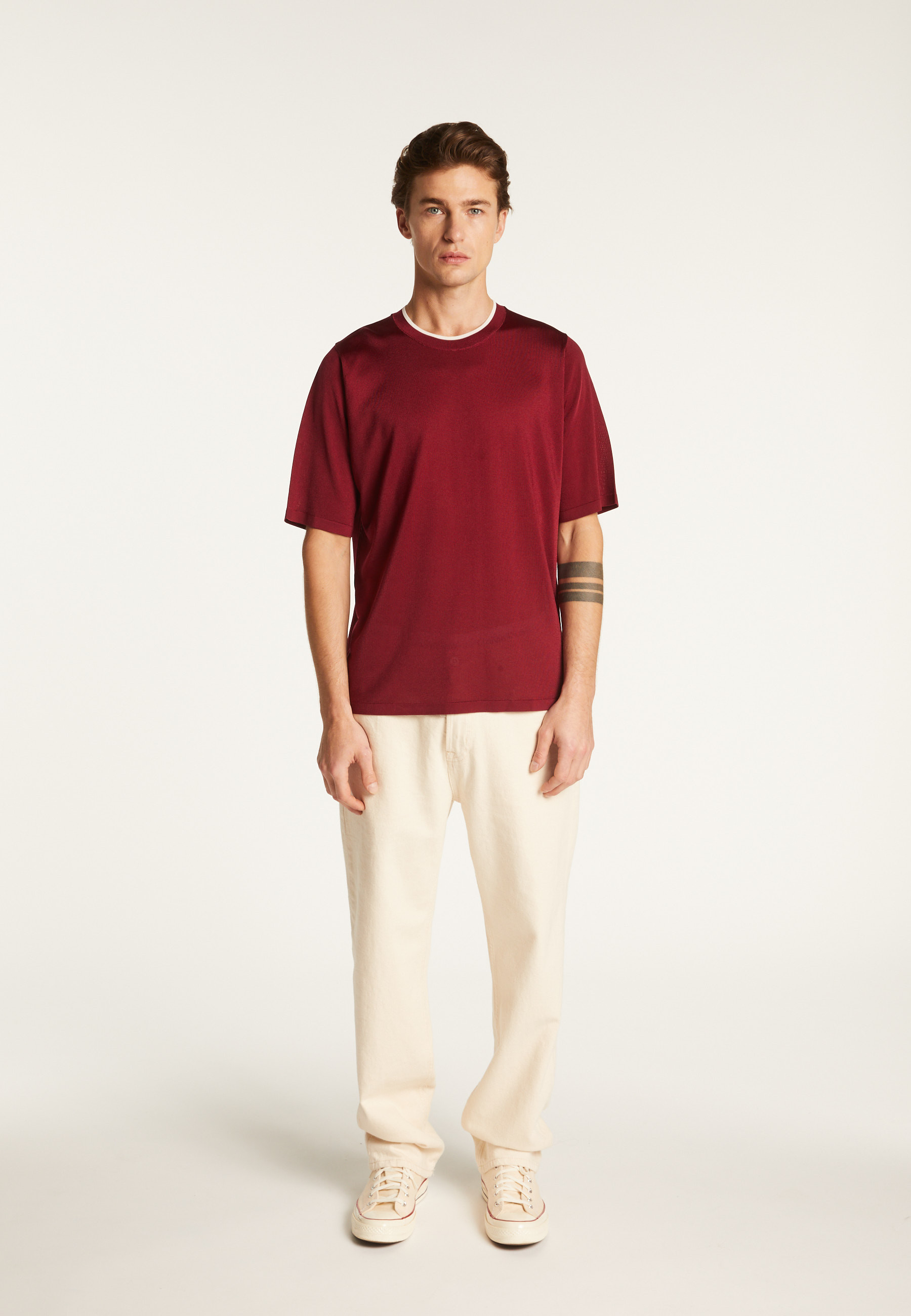 T-shirt in Fil Lumière - Mael