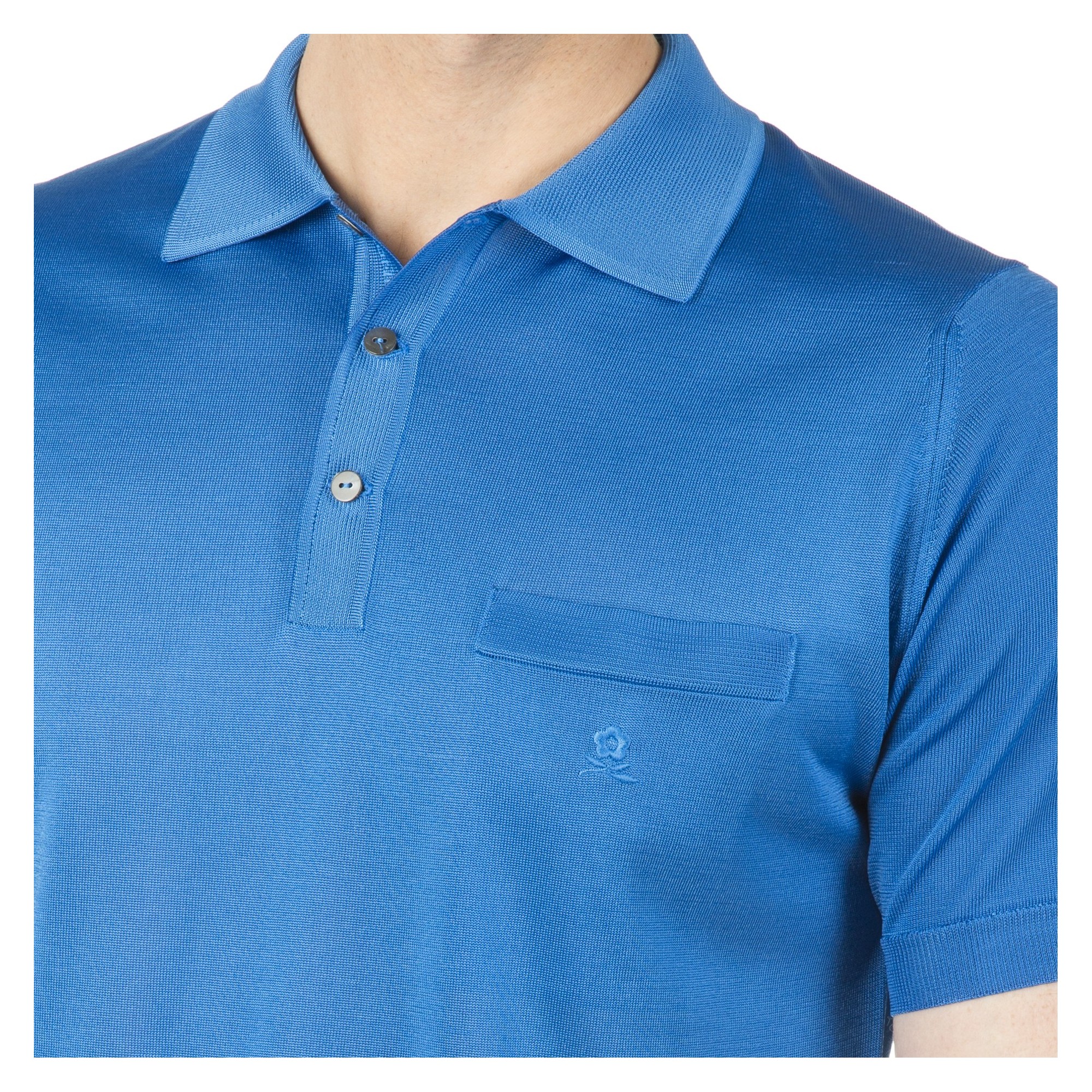 Polo shirt made of Fil lumière Vadim