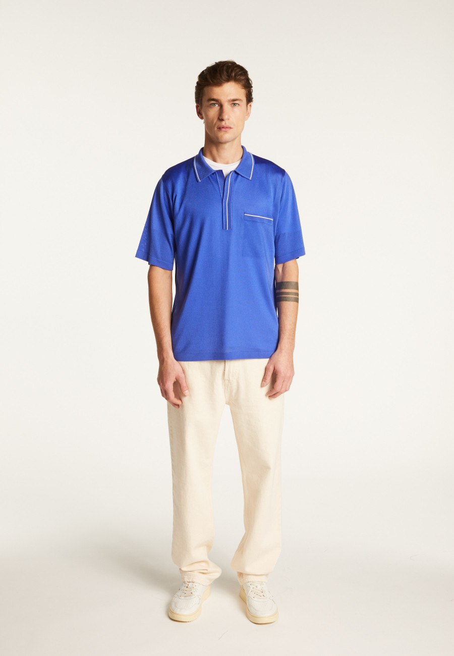 Camisa pólo de fio leve - Montayang