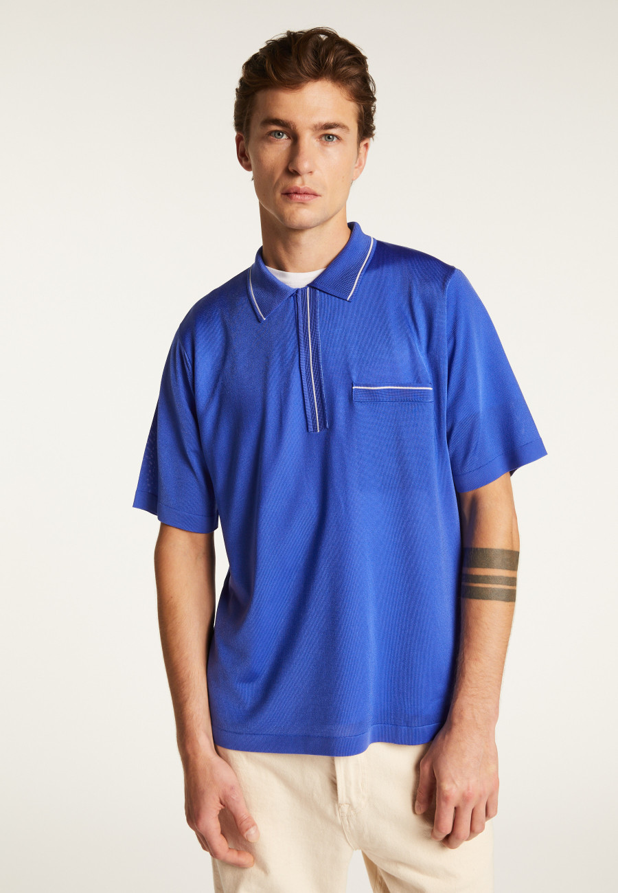 Camisa pólo de fio leve - Montayang