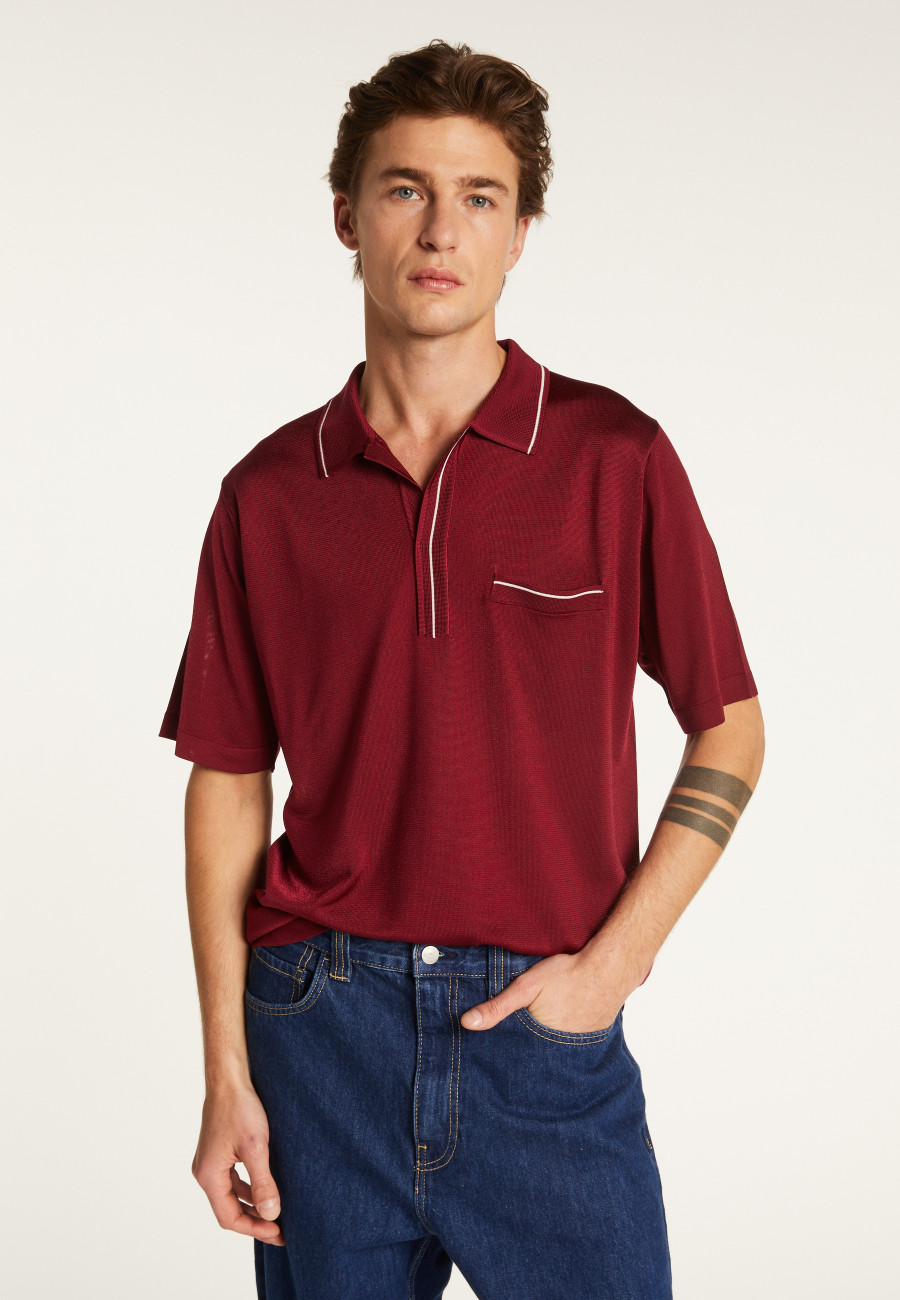 Light thread polo shirt - Montayang