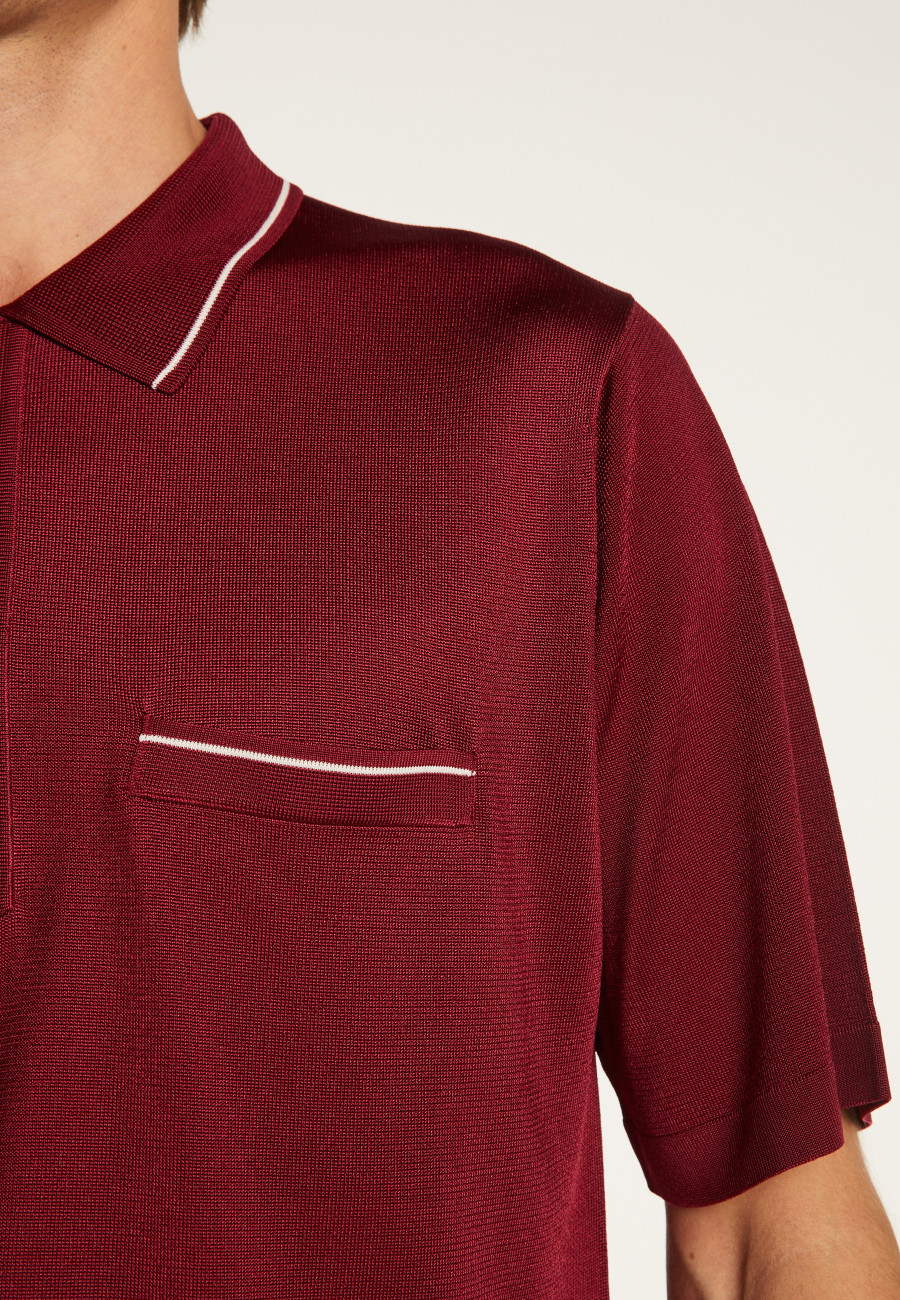 Light thread polo shirt - Montayang