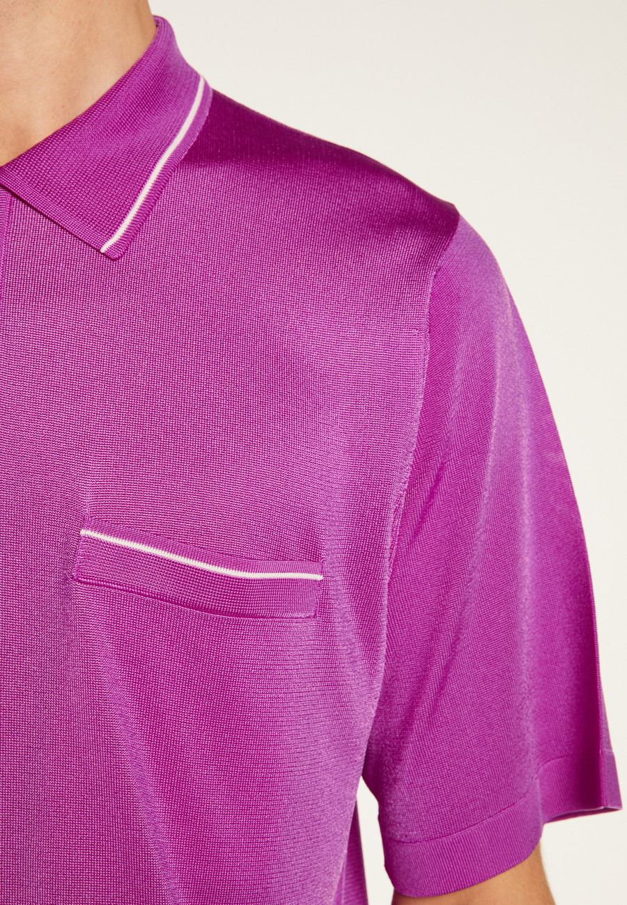 Light thread polo shirt - Montayang