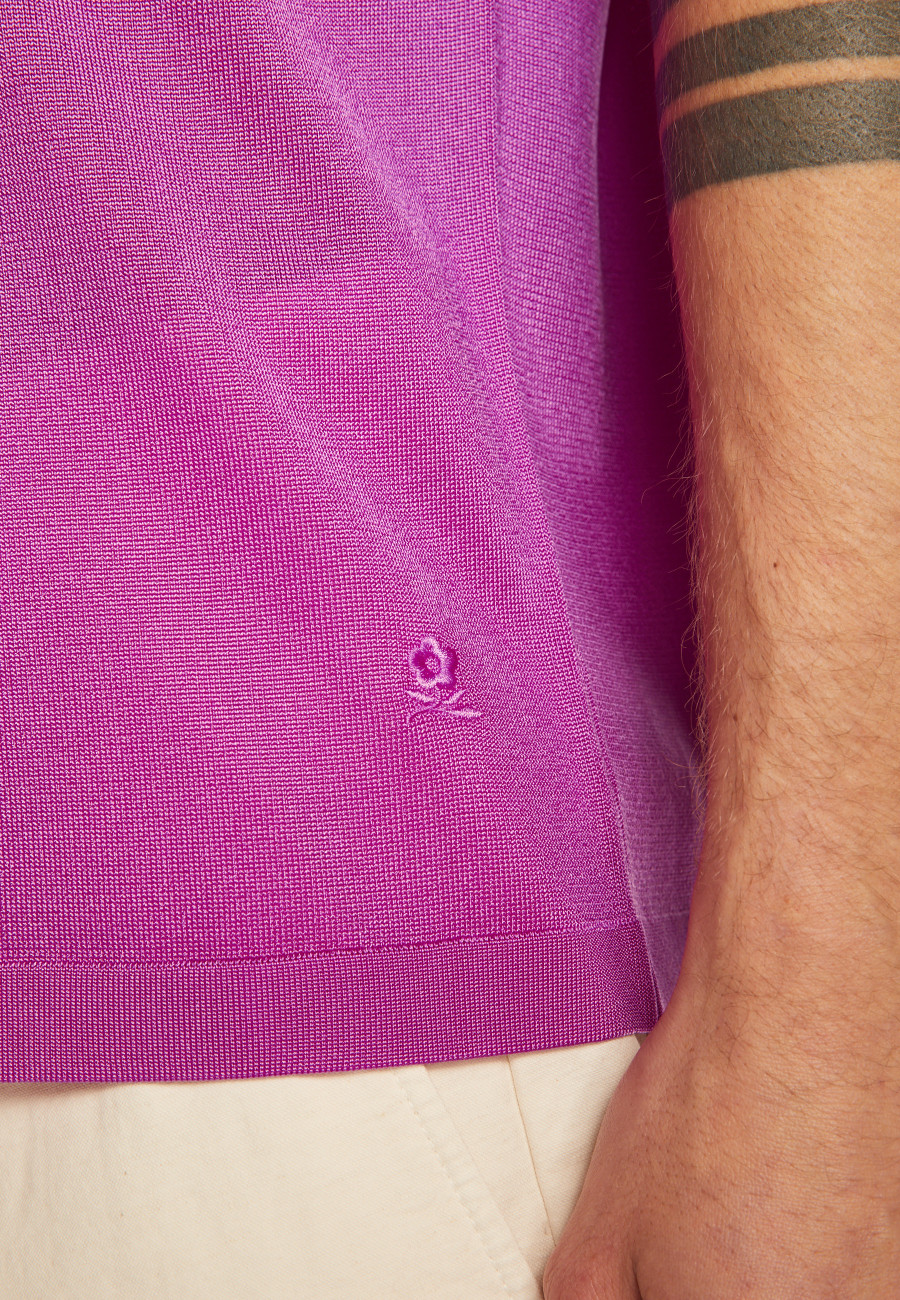 Light thread polo shirt - Montayang