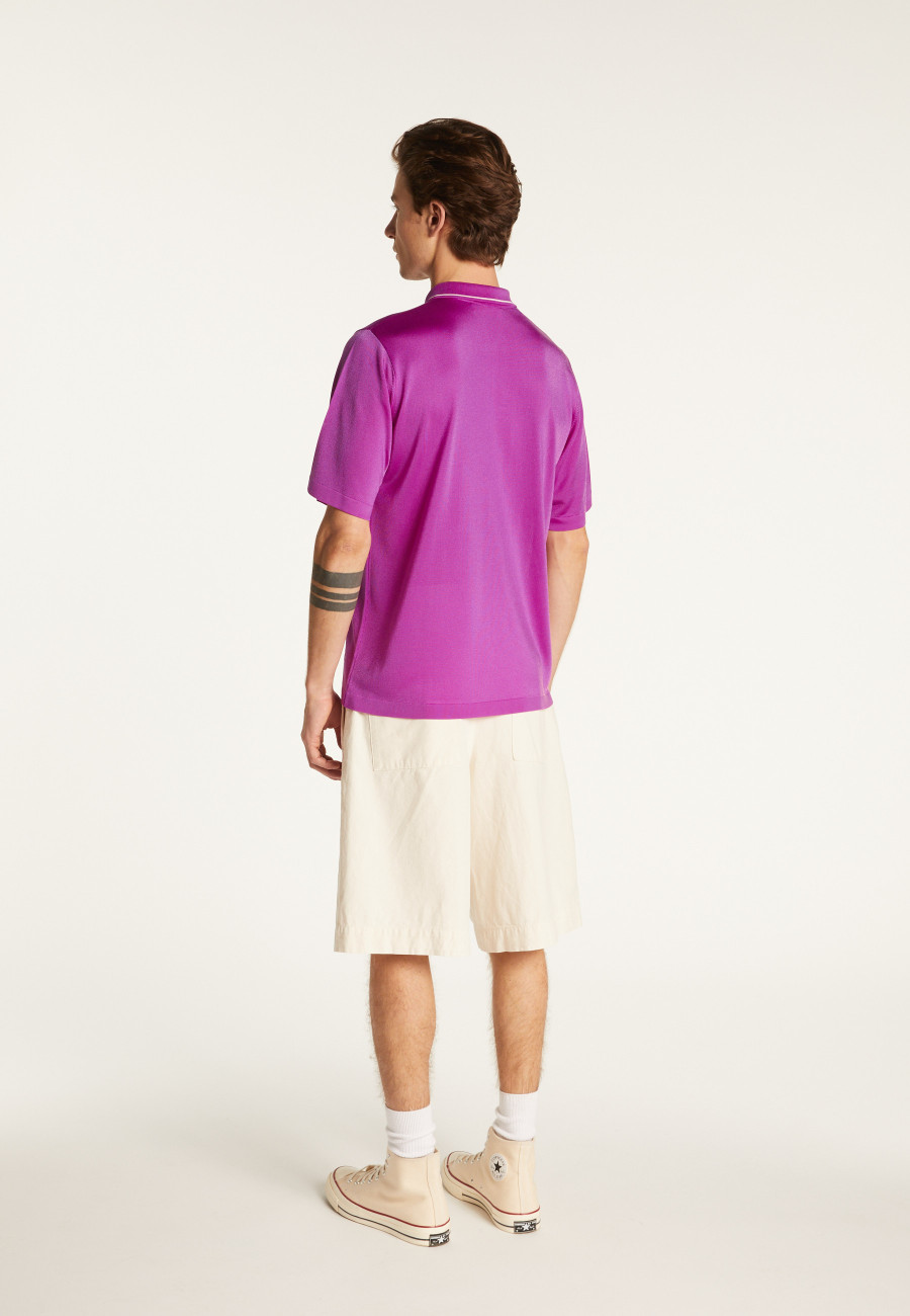 Light thread polo shirt - Montayang