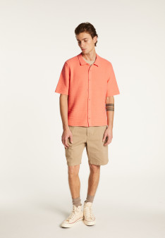 Chemise en coton - Marin