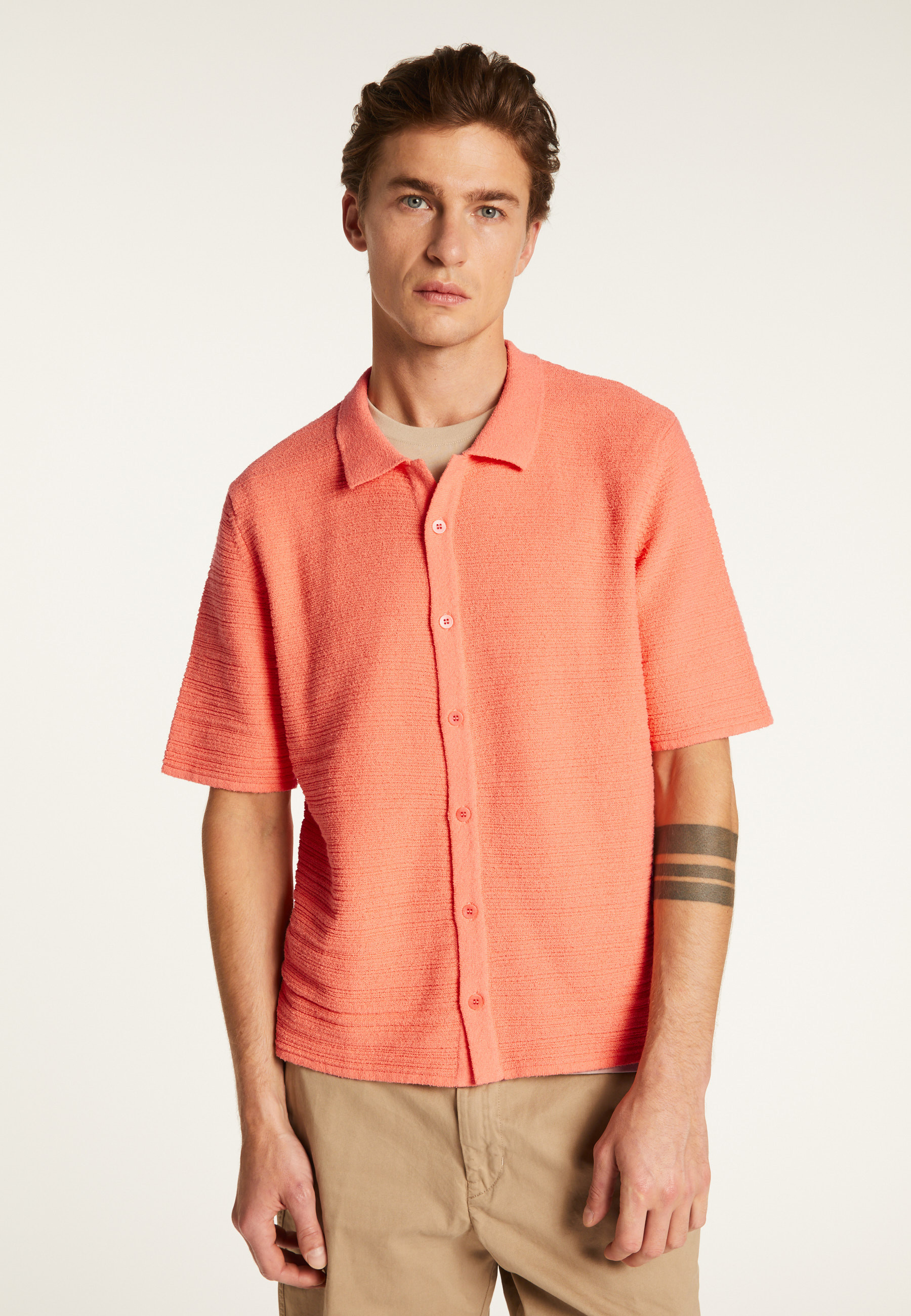 Chemise en coton - Marin