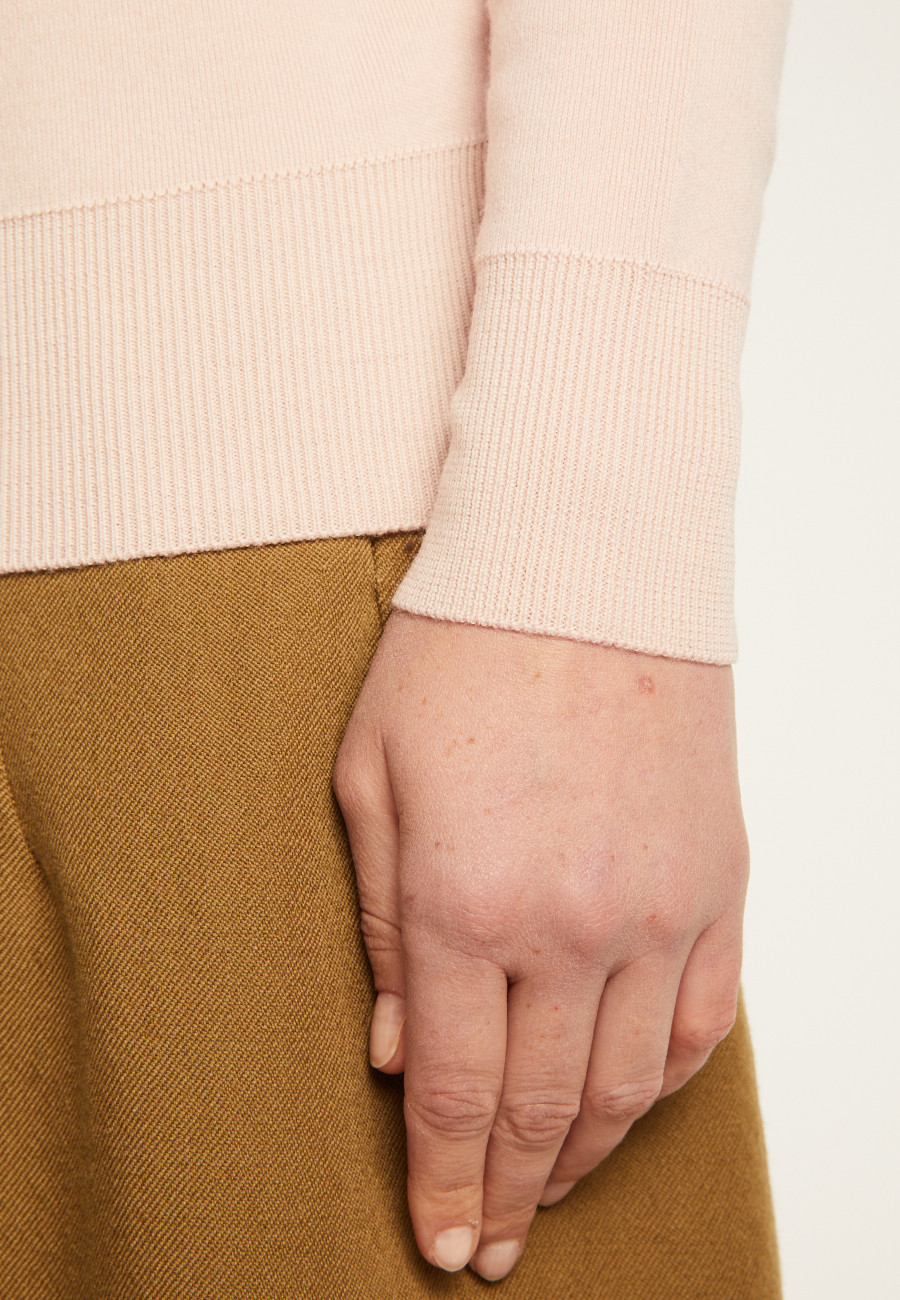 Suéter de lã com botões nos ombros - Gipsy