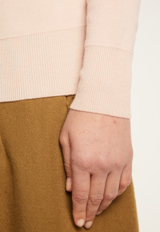 Buttoned shoulder wool sweater - Gipsy