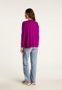 Loose sweater with V-neck slits in cashmere - Alienor